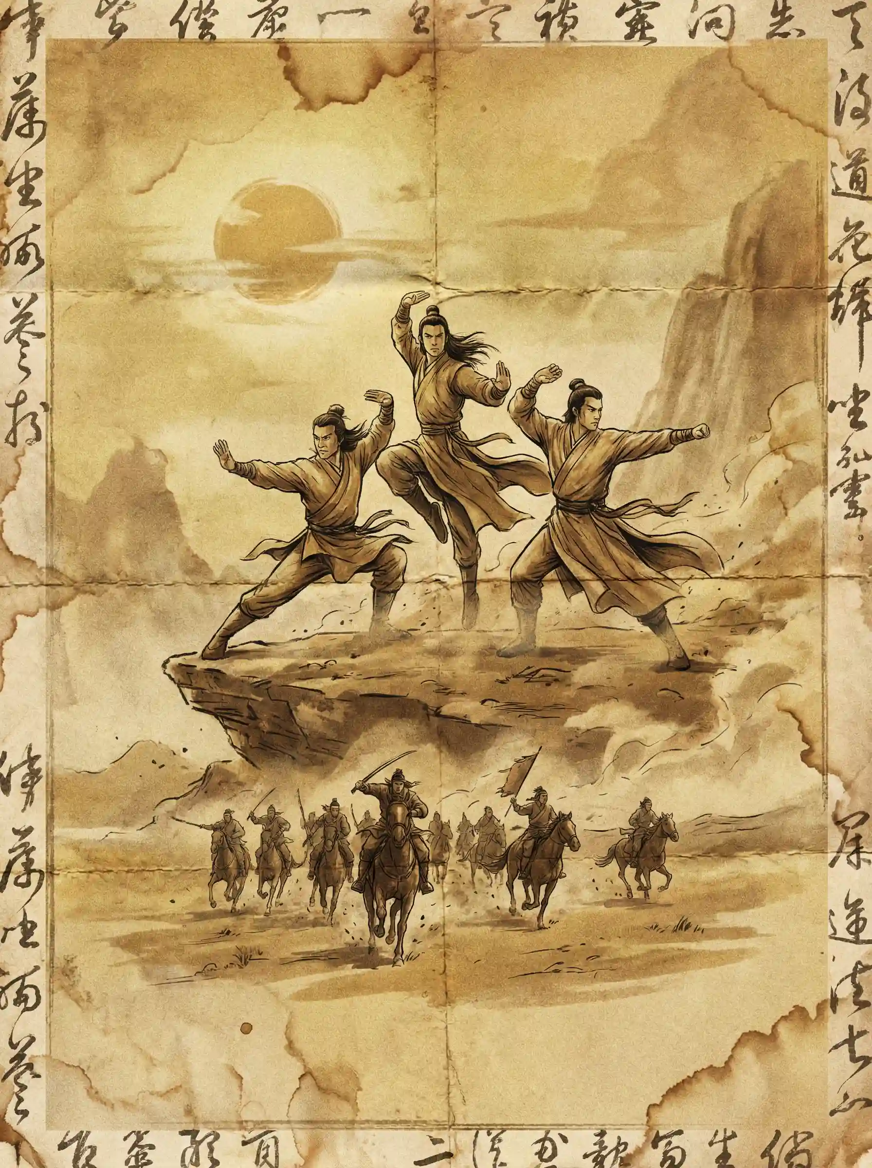 经典 中文字幕 修复档案 - 武林风云